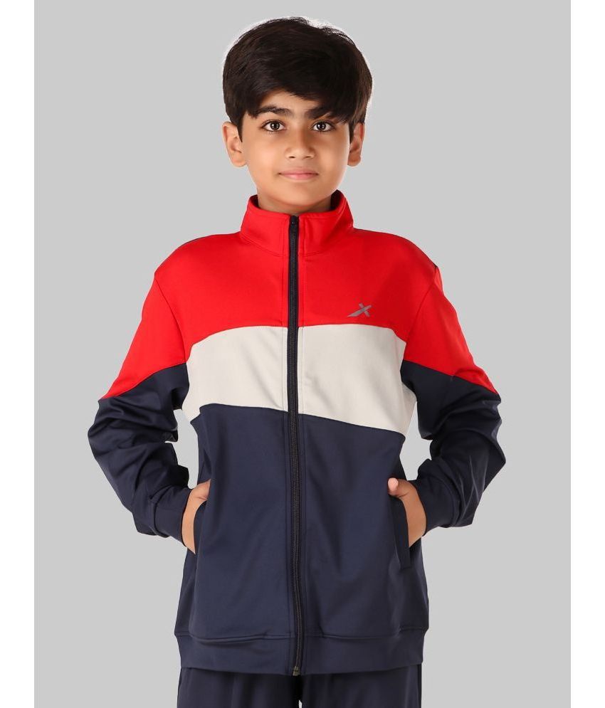     			Vector X Navy Polyester Boys Sports Jacket ( Pack of 1 )