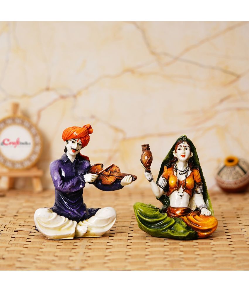     			eCraftIndia Couple & Human Figurine 13 cm - Pack of 2