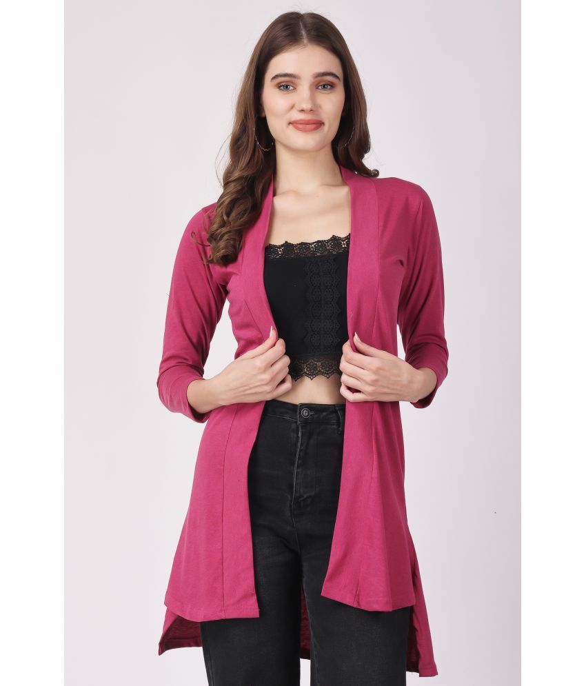     			Affair Cotton Women's Shrugs - Pink ( Single )