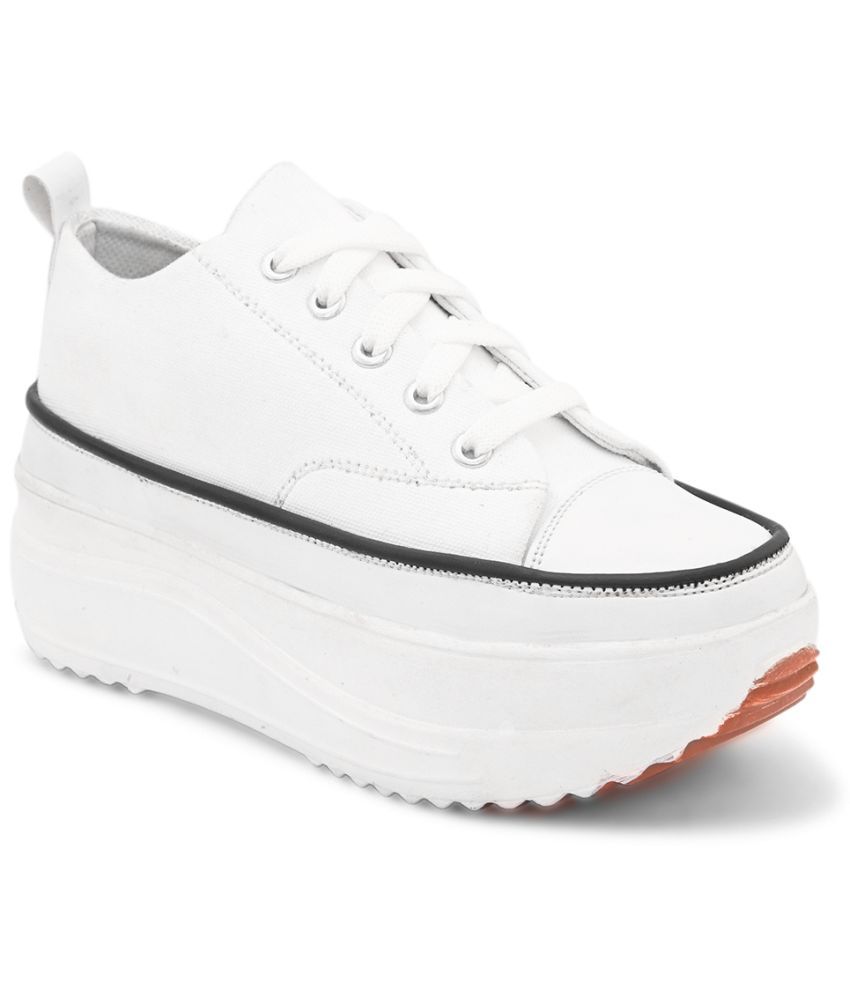     			Fashion Victim White Women's Sneakers