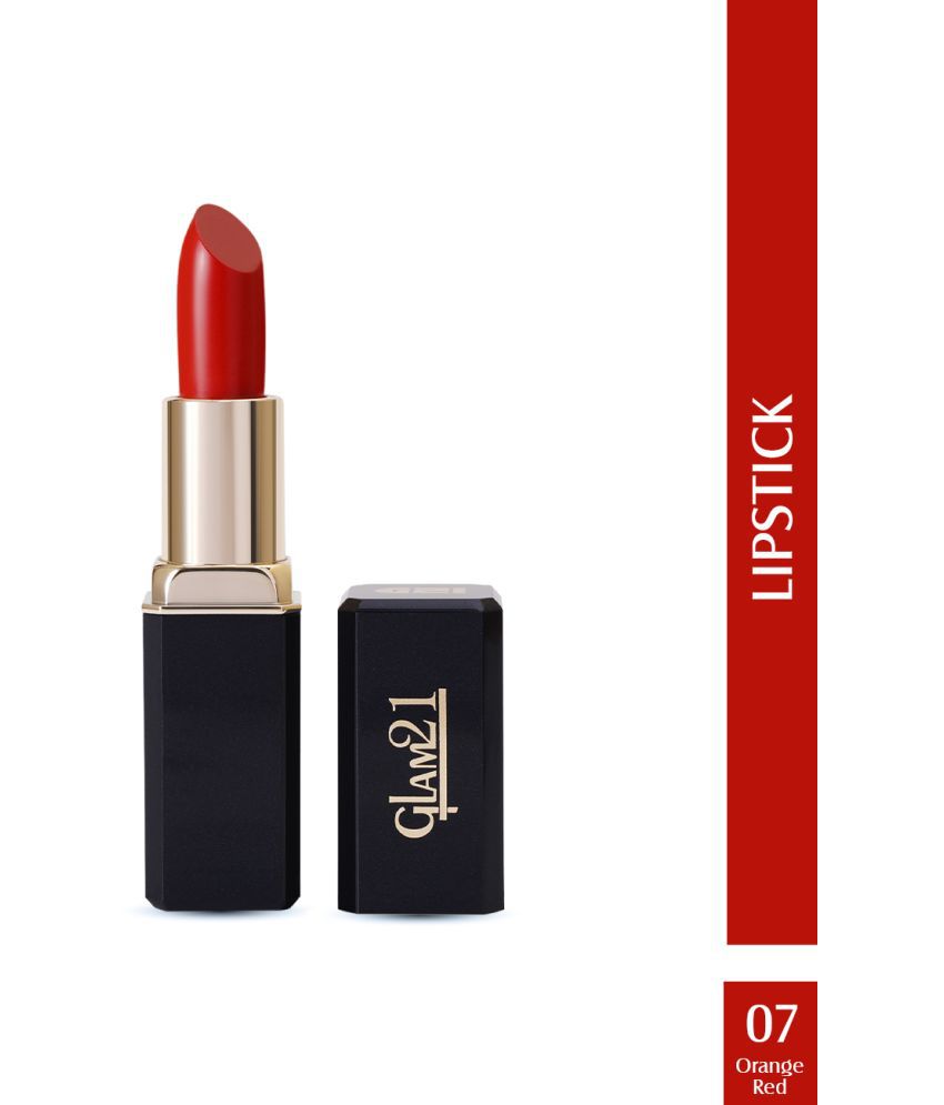     			Glam21 Comfort Matte Lipstick Highly Pigented Silky Texture & Hydrates 3.8g Orange Red07