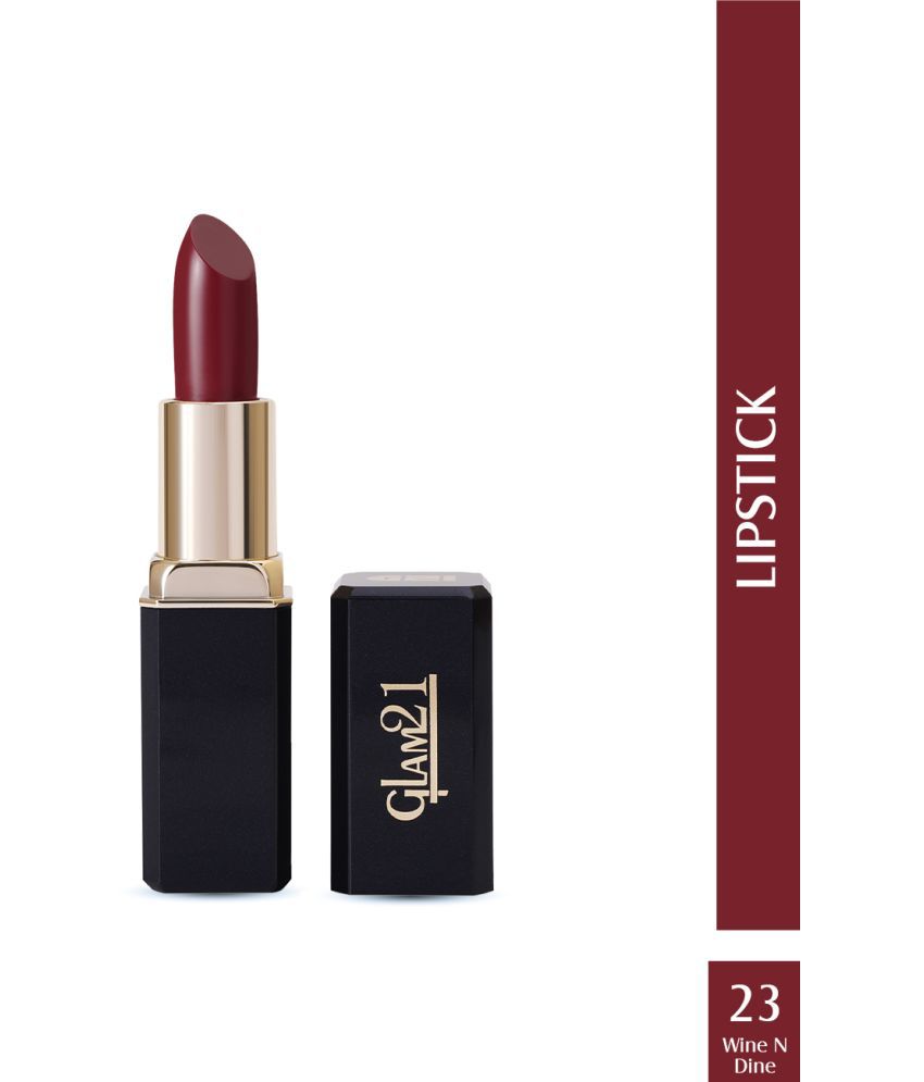     			Glam21 Comfort Matte Lipstick Highly Pigented Silky Texture & Hydrates 3.8g Wine N Dine23