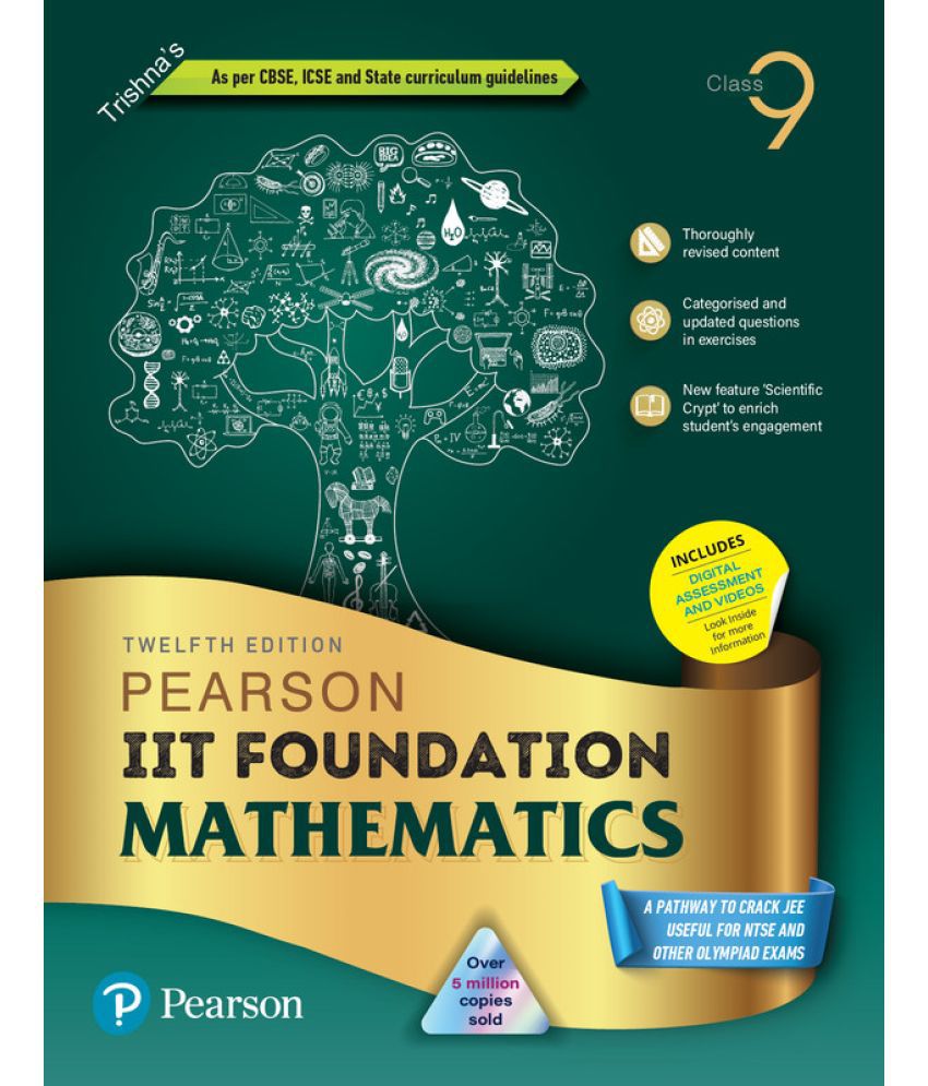     			Pearson IIT Foundation Mathematics Class 9, As Per CBSE, ICSE and State Curriculum Guidelines - 12th Edition