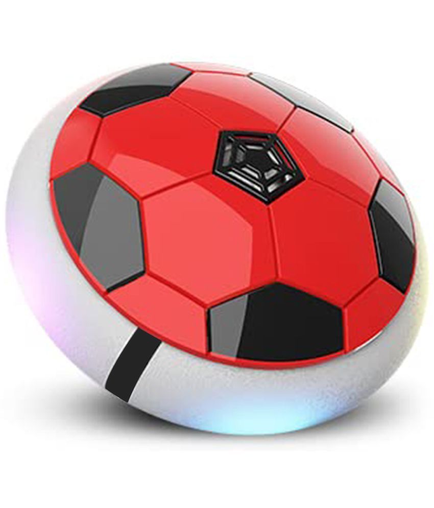     			RAINBOW RIDERS Hover Football / Indoor Floating Hover ball Soccer / Smart Air Hover Football With lighting / Soft Foam Bumpers Hover Football For Boys And Girls / LED Lighting Soft Foam Bumper Hover Football For 3+ Years Kids.