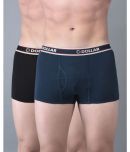 Pack of 2 Dollar Bigboss Assorted Solid Cotton Blend Men Trunk