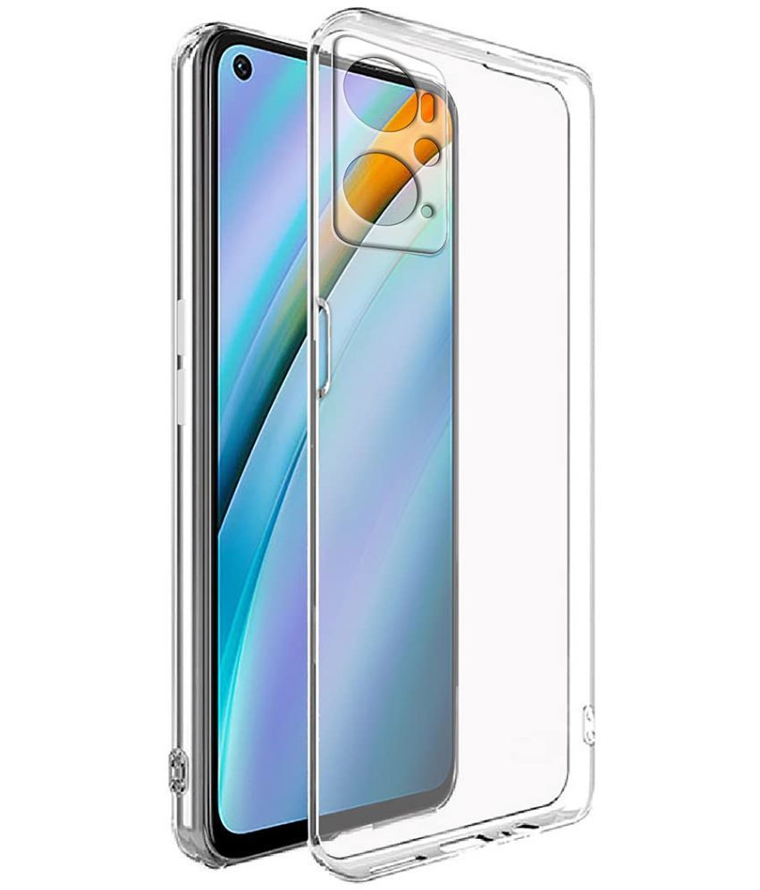     			Kosher Traders Plain Cases Compatible For Silicon OPPO F21 PRO 4g ( Pack of 1 )