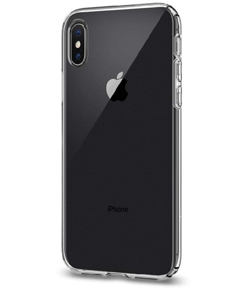     			Kosher Traders Plain Cases Compatible For Silicon IPHONE X ( Pack of 1 )