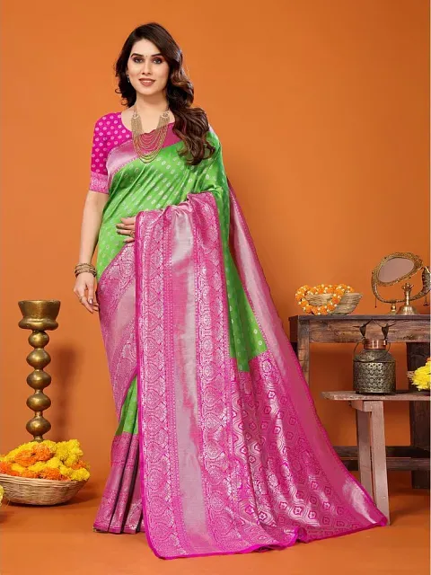 Rangita Silk Woven Saree With SDL601688349 1 81335