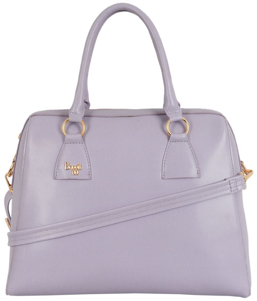     			Baggit Purple Faux Leather Shoulder Bag
