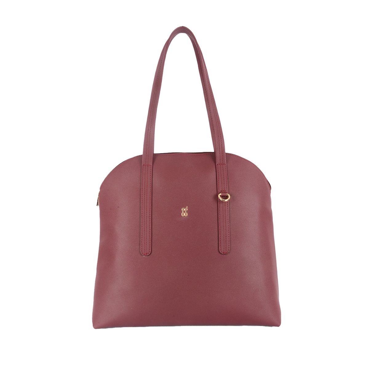     			Baggit Red Faux Leather Shoulder Bag