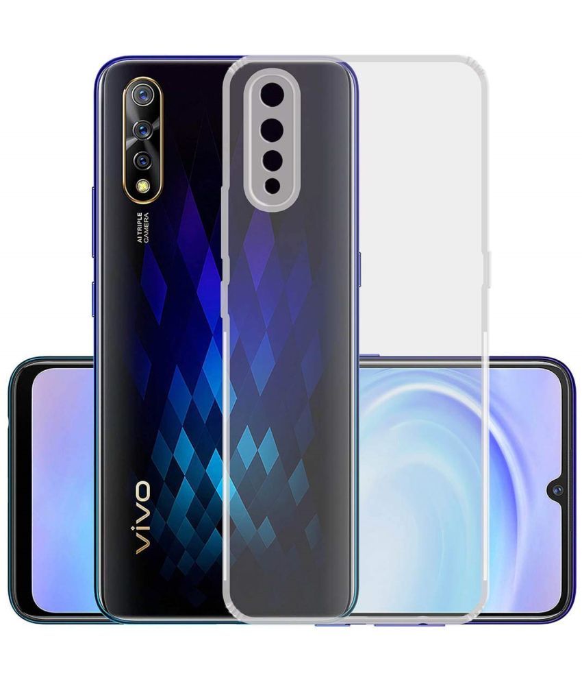     			Case Vault Covers Silicon Soft cases Compatible For Silicon Vivo Z1x ( Pack of 1 )