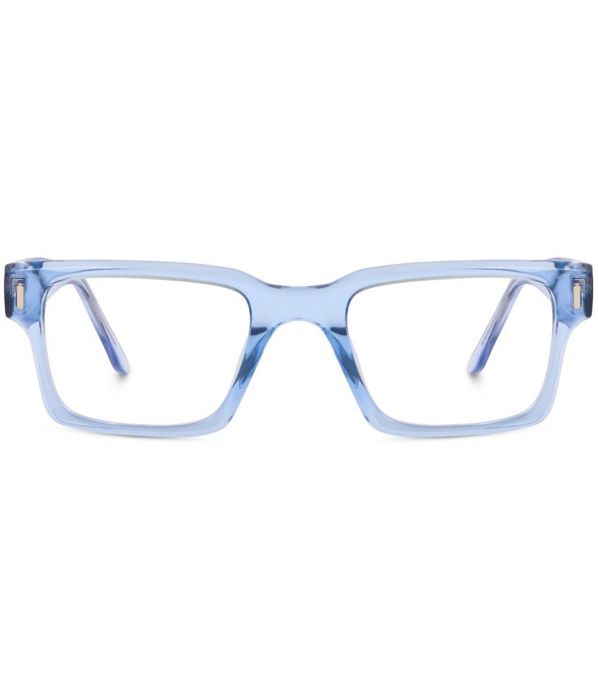     			Peter Jones Light Blue Rectangular Eyeglass Frame ( Pack of 1 )