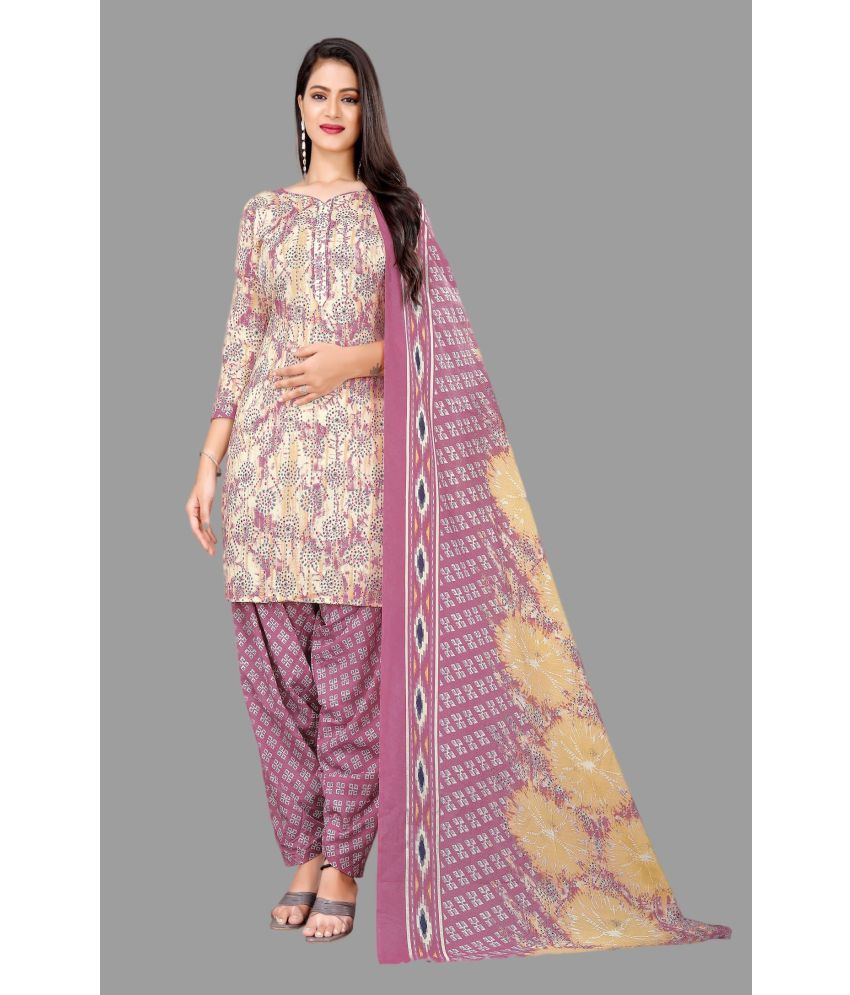     			WOW ETHNIC Unstitched Cotton Printed Dress Material - Multicolor ( Pack of 1 )