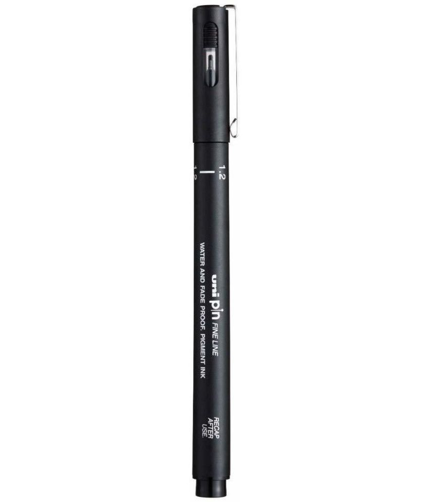     			uni-ball PIN-200 1.2 mm Fine Line Drawing Pen, Black Ink, Pack of 3