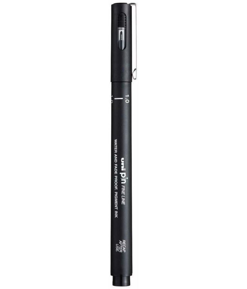     			uni-ball PIN-200 1.0 mm Fine Line Drawing Pen, Black Ink, Pack of 3