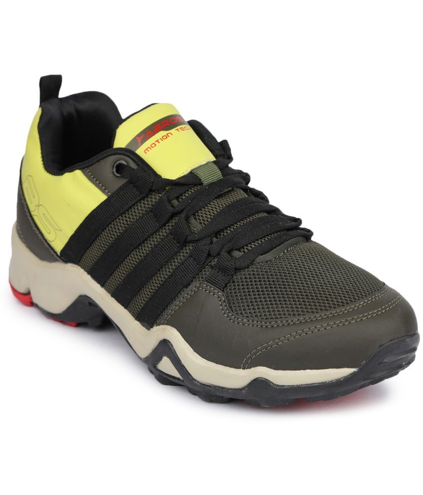     			Abros ROXWELL Olive Men's Sports Running Shoes