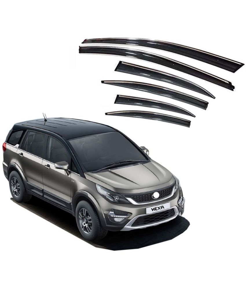     			Auto E-Shopping Wind Deflectors Black Single