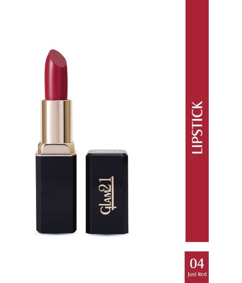     			Glam21 Comfort Matte Lipstick Highly Pigented Silky Texture & Hydrates 3.8g Just Red04