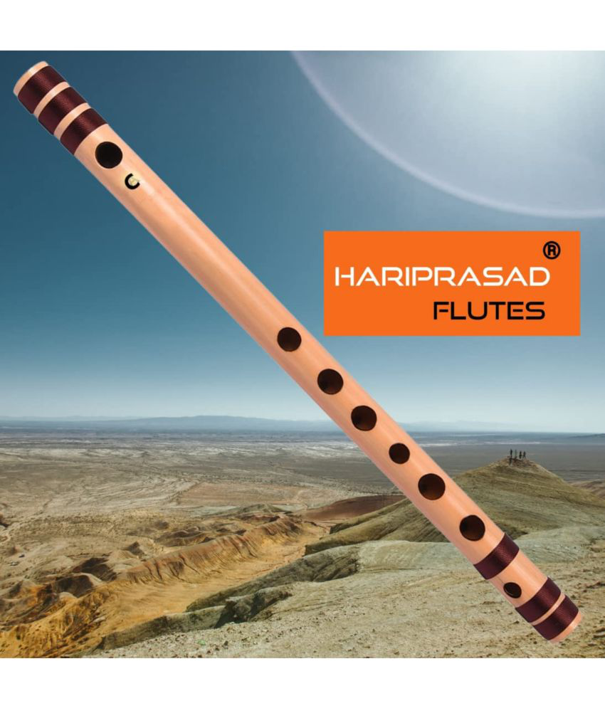     			HARIPRASAD Flutes c scale/natural flute musical instrument original assam bamboo bansuri multi for beginners, professional