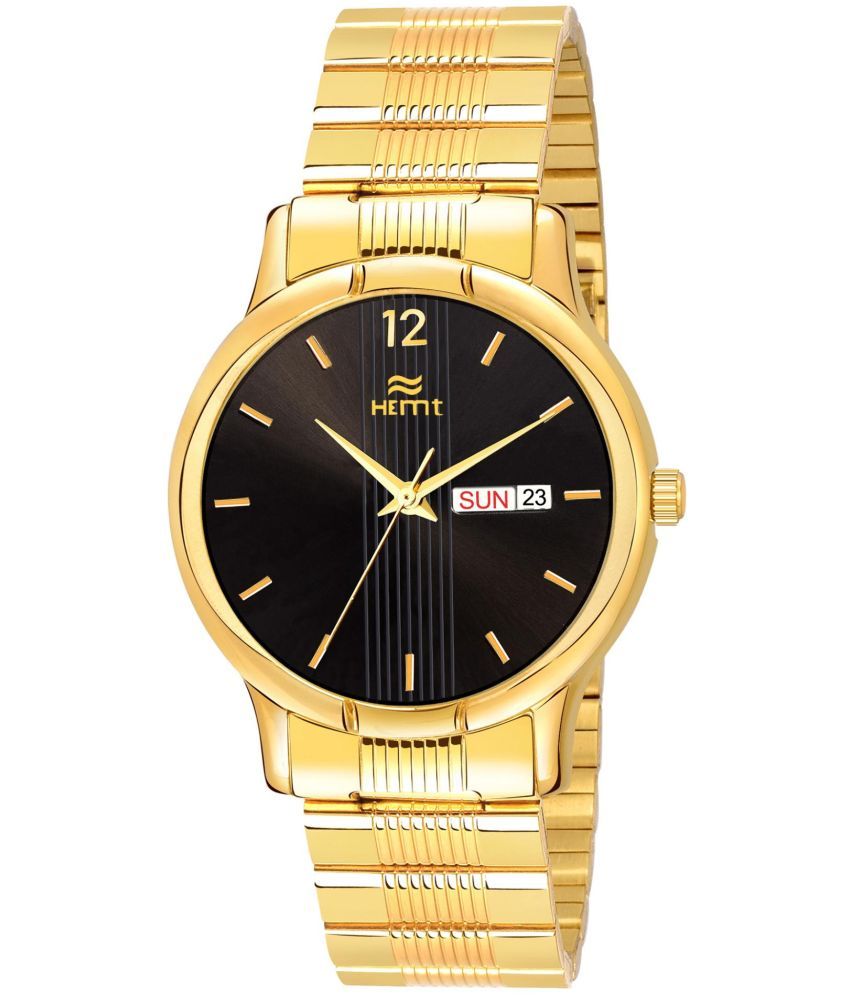     			Hemt Gold Stainless Steel Analog Men's Watch