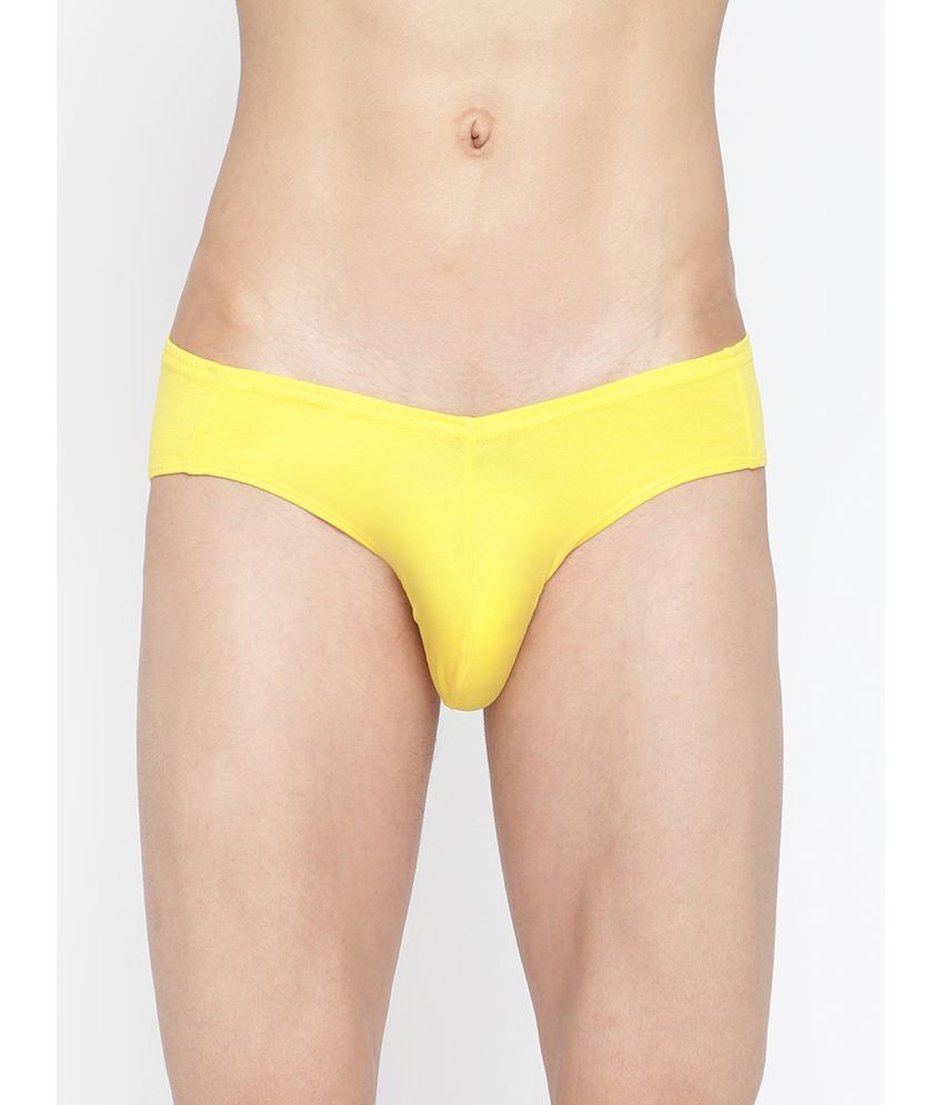     			La Intimo Cotton Men's Briefs ( Yellow )