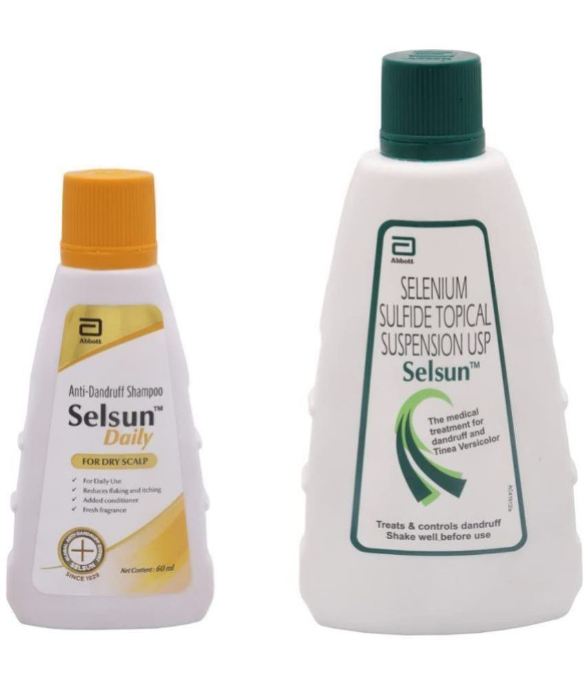     			Selsun Anti Dandruff Shampoo 180 ( Pack of 2 )