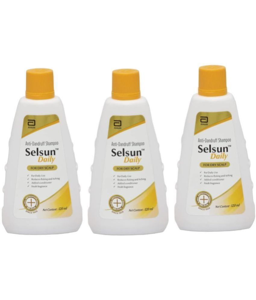     			Selsun Anti Dandruff Shampoo 360 ( Pack of 3 )