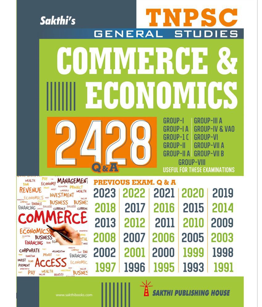     			Tnpsc Commerce and Economics Previous Examination 2428 Questions and Answers