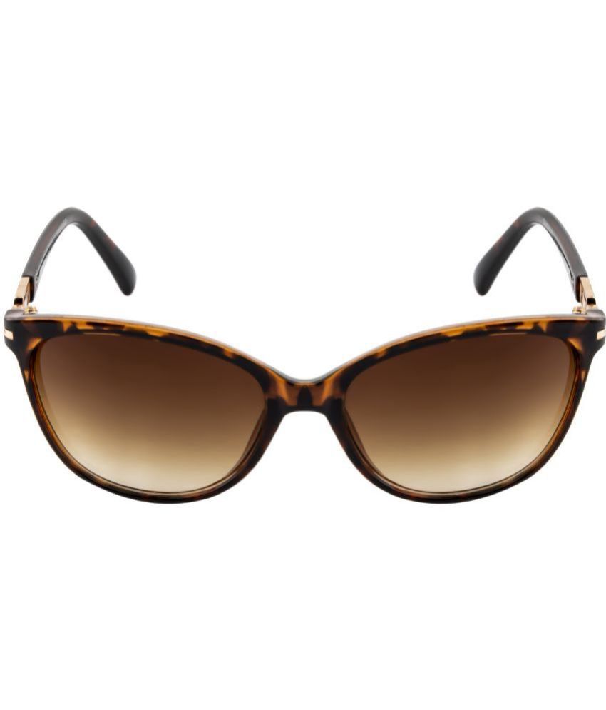     			Fair-X Brown Oval Sunglasses ( Pack of 1 )