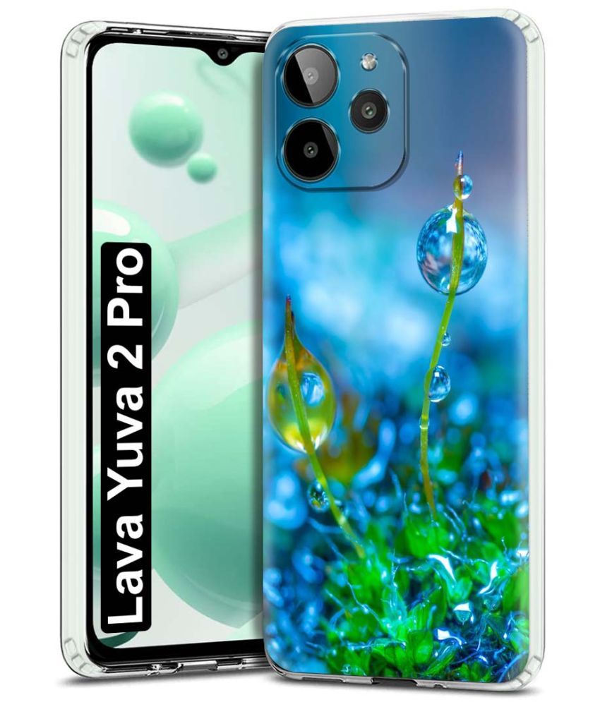     			Fashionury Multicolor Printed Back Cover Silicon Compatible For Lava YUVA 2 Pro ( Pack of 1 )