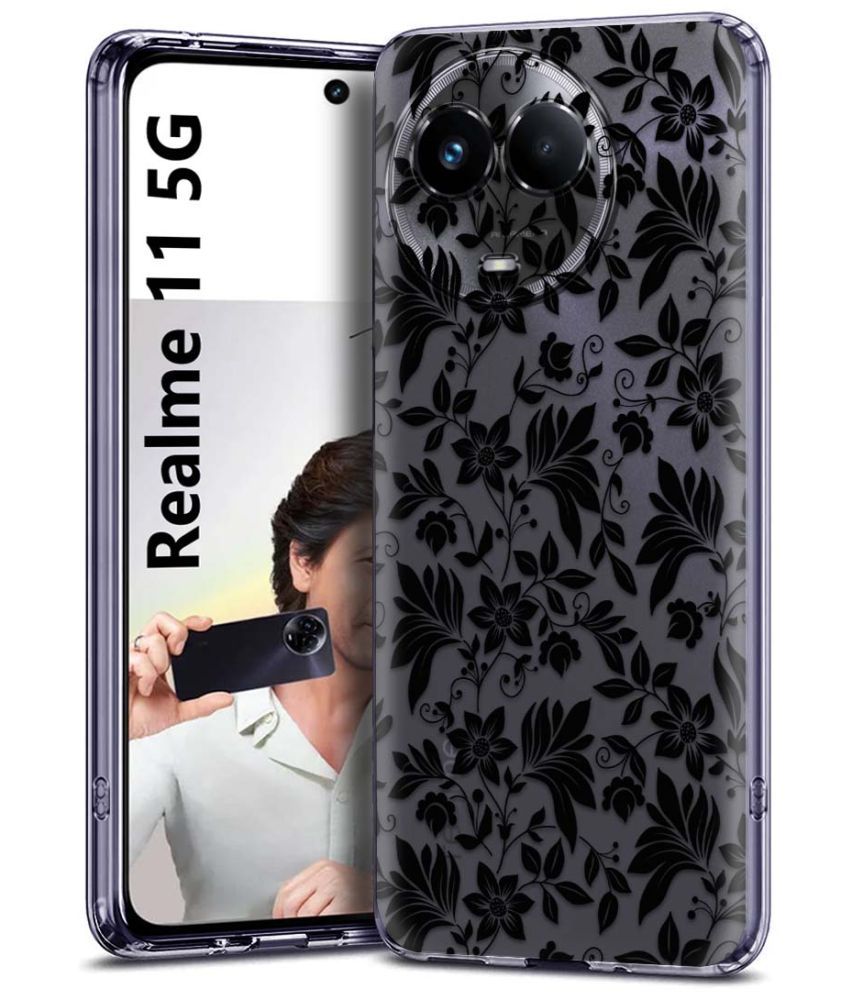     			Fashionury Multicolor Printed Back Cover Silicon Compatible For Realme 11 5G ( Pack of 1 )