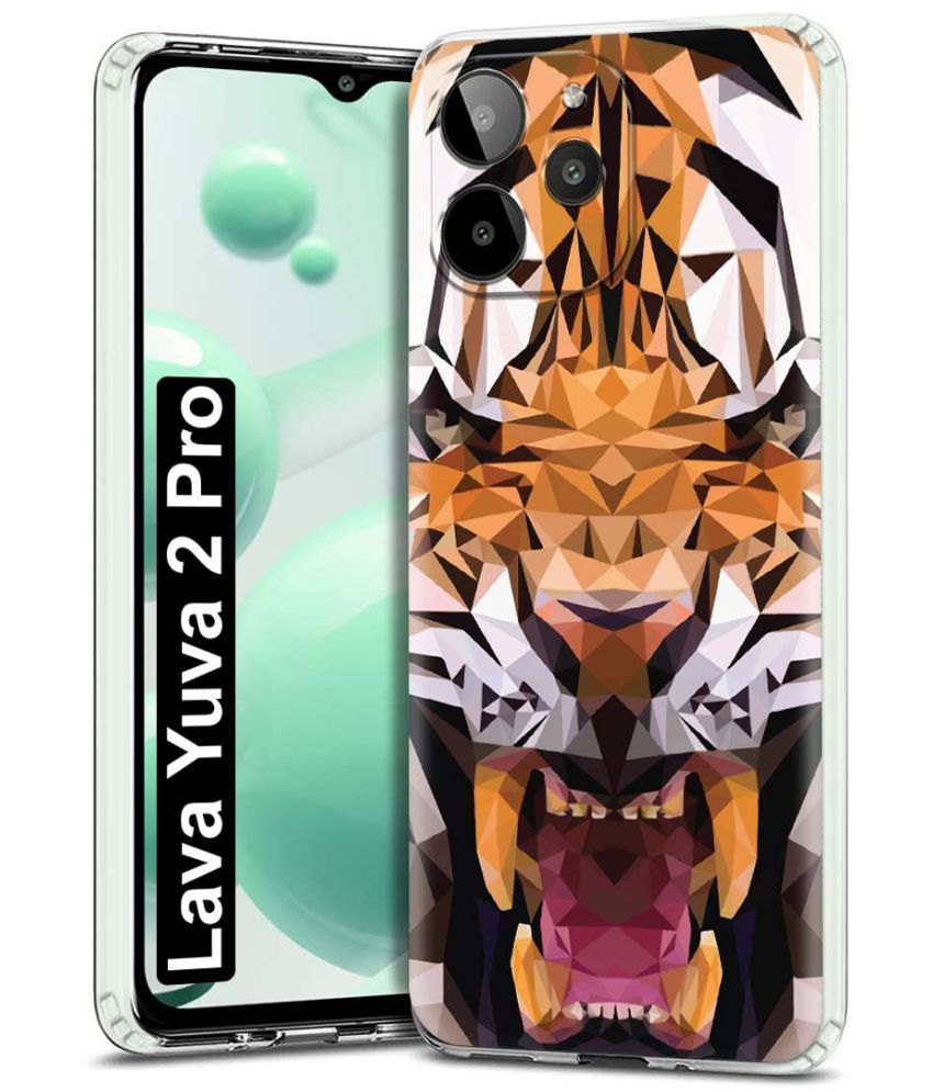     			Fashionury Multicolor Printed Back Cover Silicon Compatible For Lava YUVA 2 Pro ( Pack of 1 )