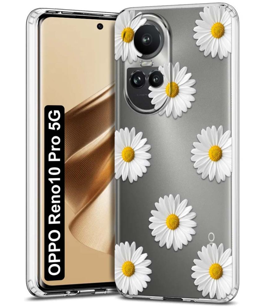     			Fashionury Multicolor Printed Back Cover Silicon Compatible For Oppo Reno 10 Pro ( Pack of 1 )