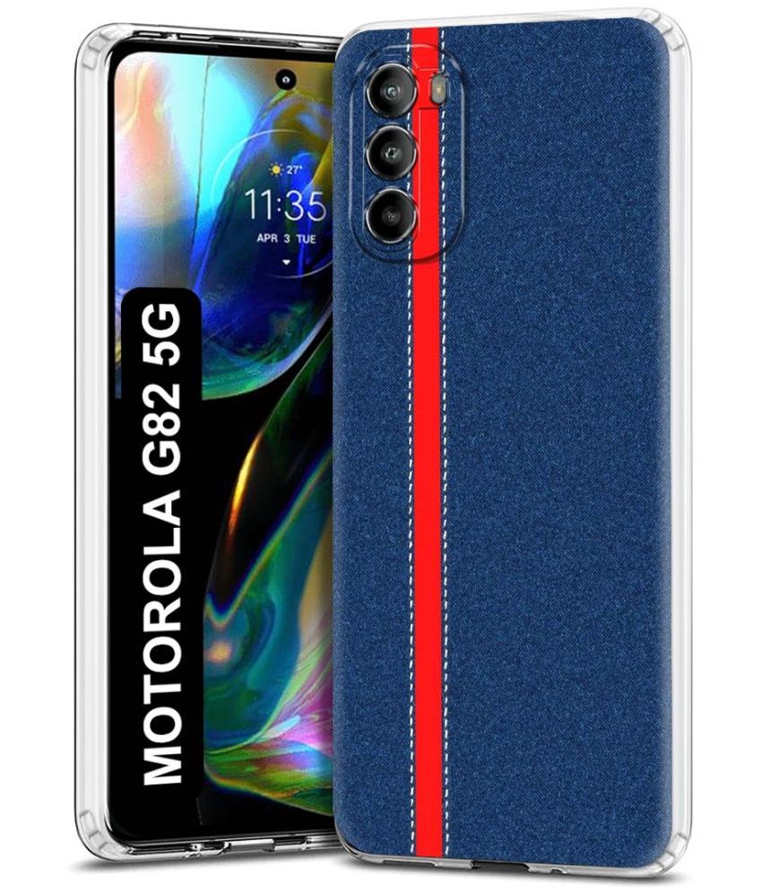     			Fashionury Multicolor Printed Back Cover Silicon Compatible For Motorola Moto G82 5G ( Pack of 1 )