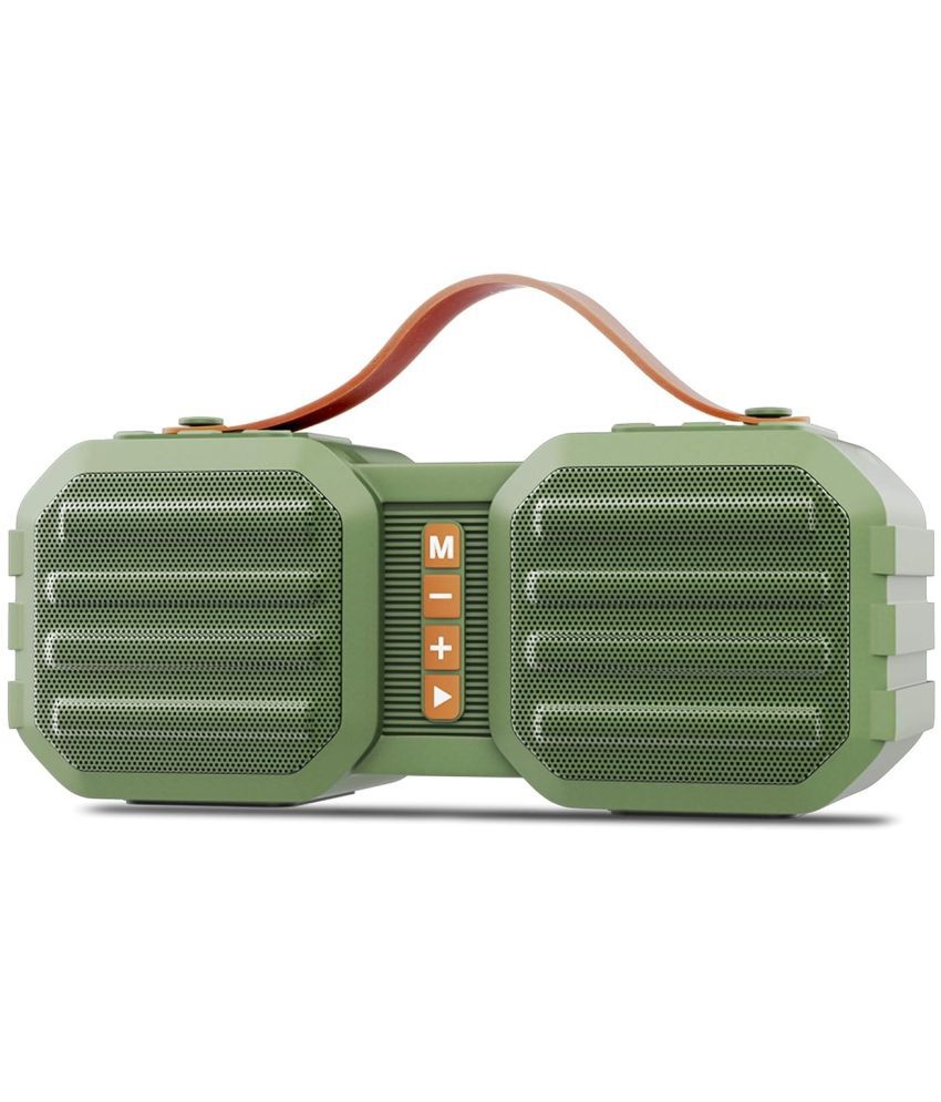    			Zebronics Feast 51 14 W Bluetooth Speaker Bluetooth v5.0 with Call function Playback Time 20 hrs Green