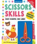 Animal Friends Scissors Skills Activity Book for Kids Age 4 - 7 years | With Child- Safe Scissors, Games and Msk