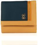 Baggit Faux Leather Yellow Women's Three fold Wallet ( Pack of 1 )