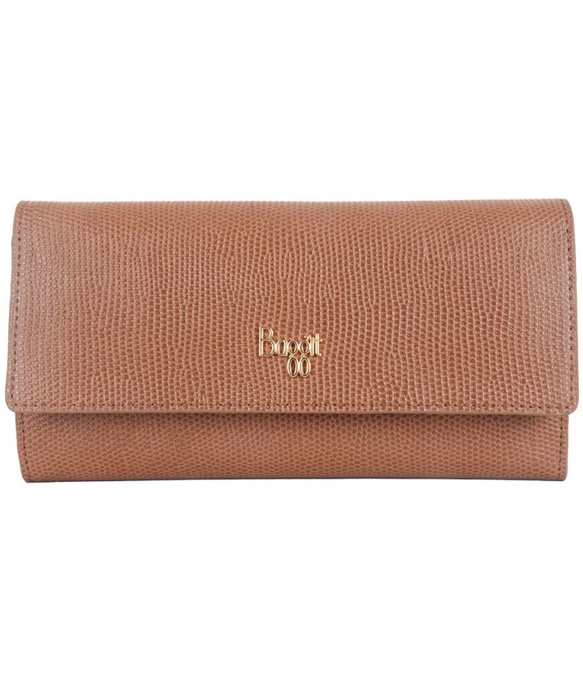     			Baggit Faux Leather Brown Women's Regular Wallet ( Pack of 1 )