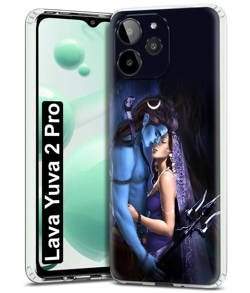     			Fashionury Multicolor Printed Back Cover Silicon Compatible For Lava YUVA 2 Pro ( Pack of 1 )