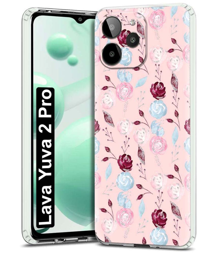     			Fashionury Multicolor Printed Back Cover Silicon Compatible For Lava YUVA 2 Pro ( Pack of 1 )