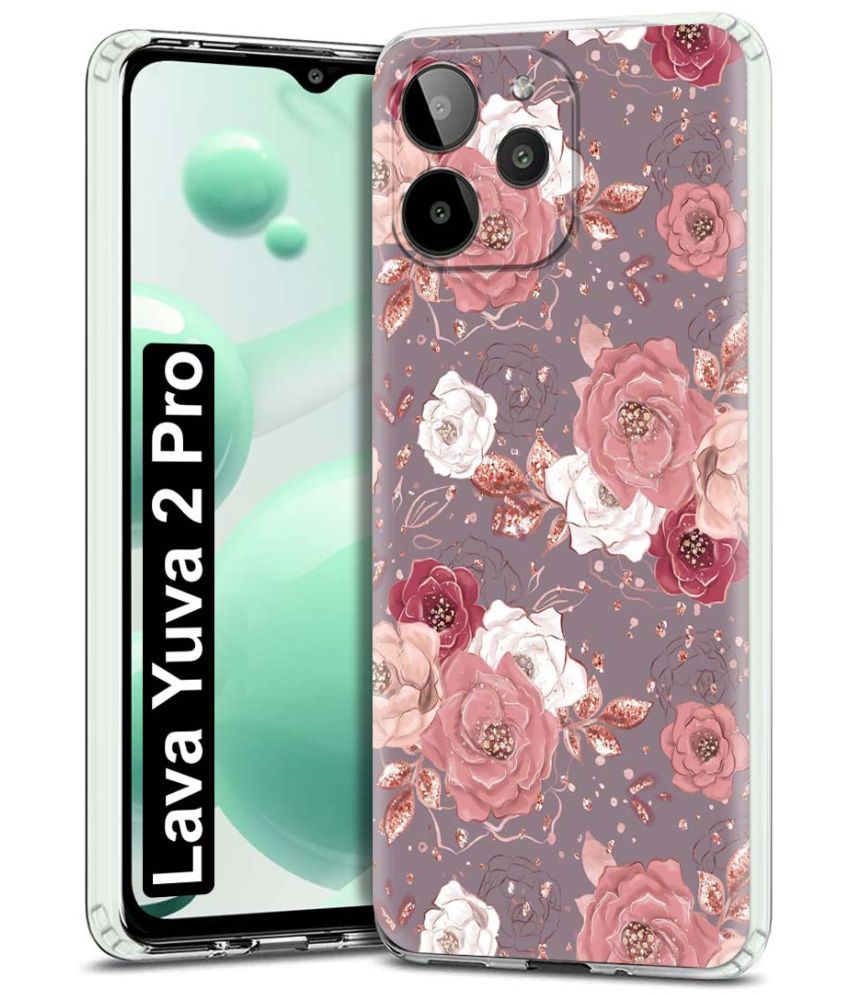     			Fashionury Multicolor Printed Back Cover Silicon Compatible For Lava YUVA 2 Pro ( Pack of 1 )