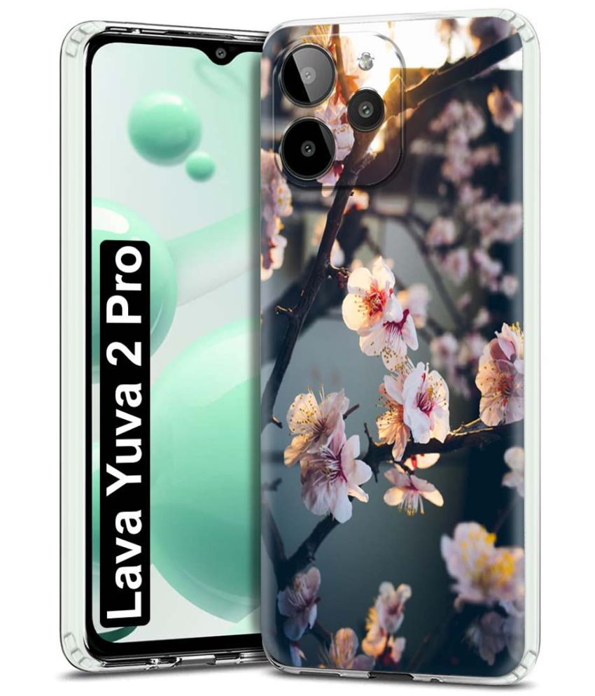     			Fashionury Multicolor Printed Back Cover Silicon Compatible For Lava YUVA 2 Pro ( Pack of 1 )