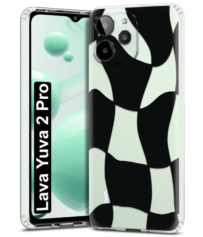     			Fashionury Multicolor Printed Back Cover Silicon Compatible For Lava YUVA 2 Pro ( Pack of 1 )