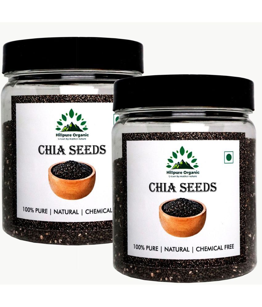     			Hillpure Organic Chia Seeds ( Pack of 2 )