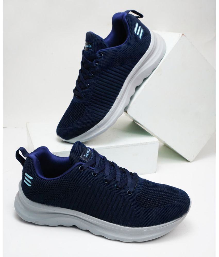     			Sspot On BOOST-65 Navy Men's Sports Running Shoes