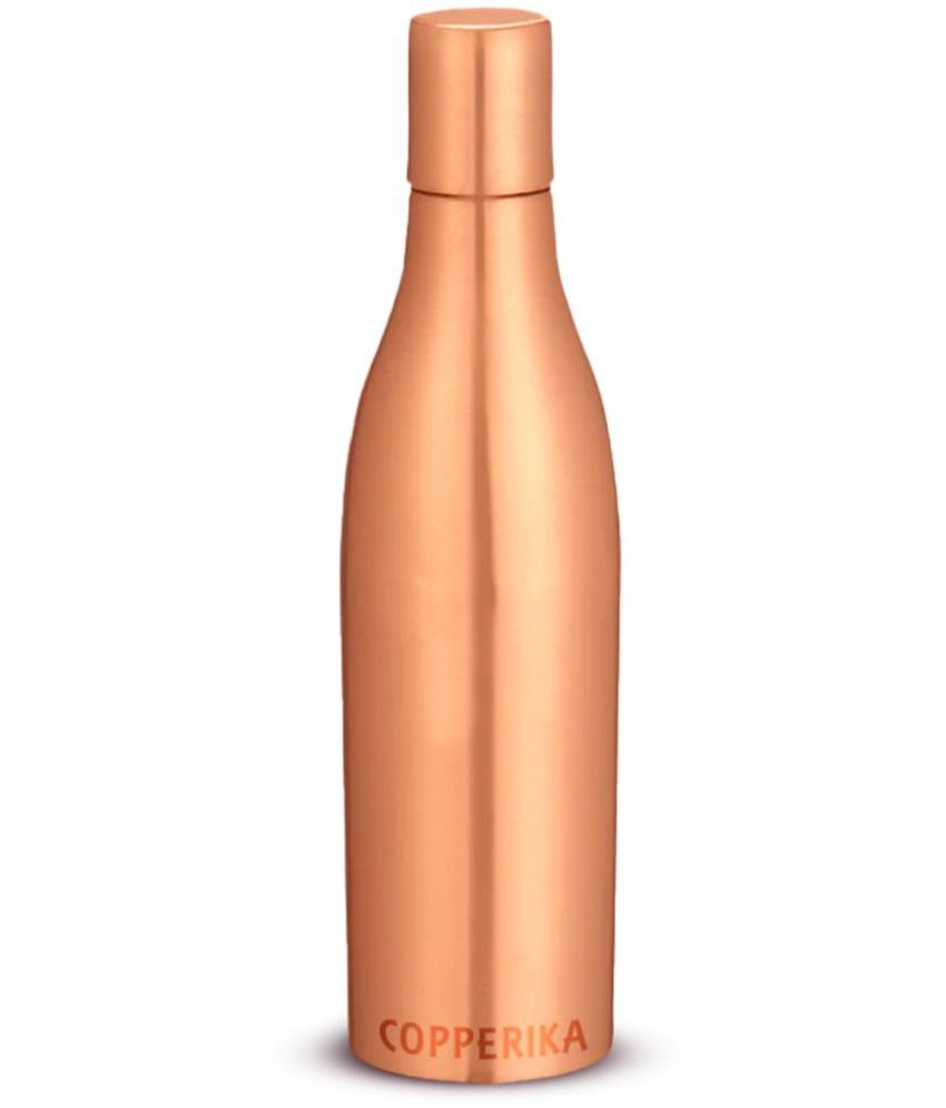     			Copperika Premium Sampen Design Copper Water Bottle 900ml Copper Water Bottle 900 mL ( Set of 1 )