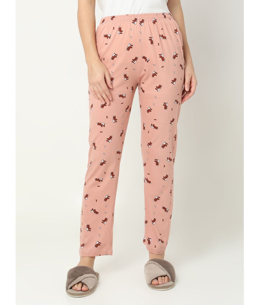     			Smarty Pants Pink Cotton Women's Nightwear Pajamas ( Pack of 1 )