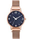 Newman Rose Gold Metal Analog Womens Watch