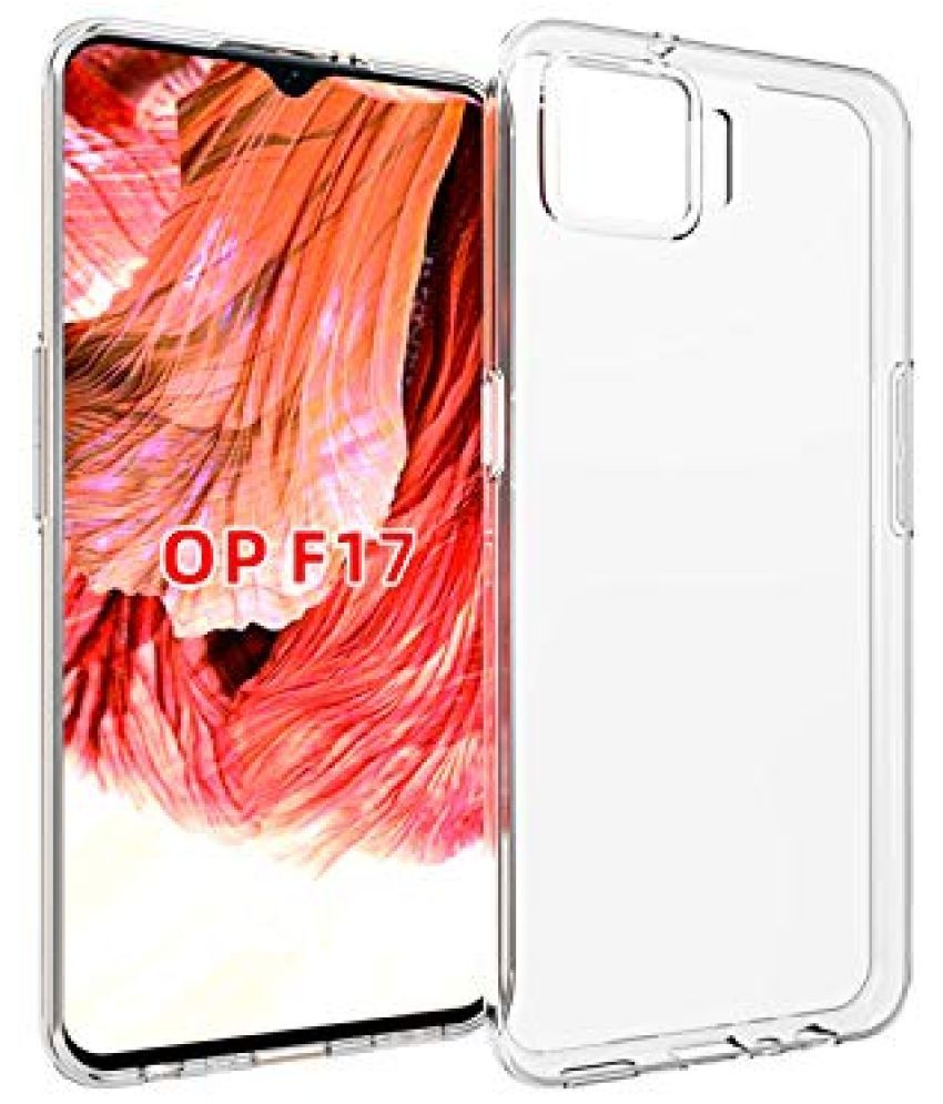     			Bright Traders Plain Cases Compatible For Silicon OPPO F17 ( Pack of 1 )