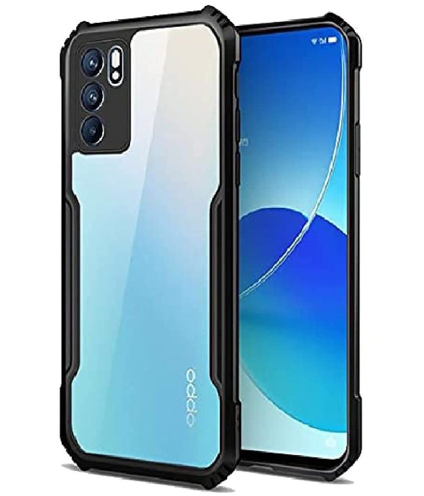     			Doyen Creations Shock Proof Case Compatible For Polycarbonate Oppo RENO 6 PRO ( Pack of 1 )